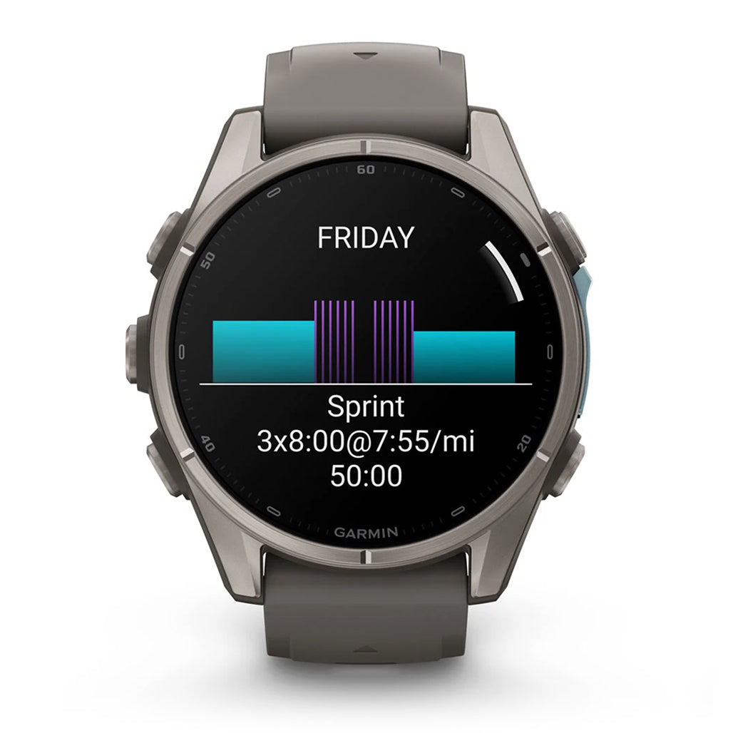 A Photo Of Garmin fēnix 9 - 43mm, AMOLED GPS Multisport Smartwatch