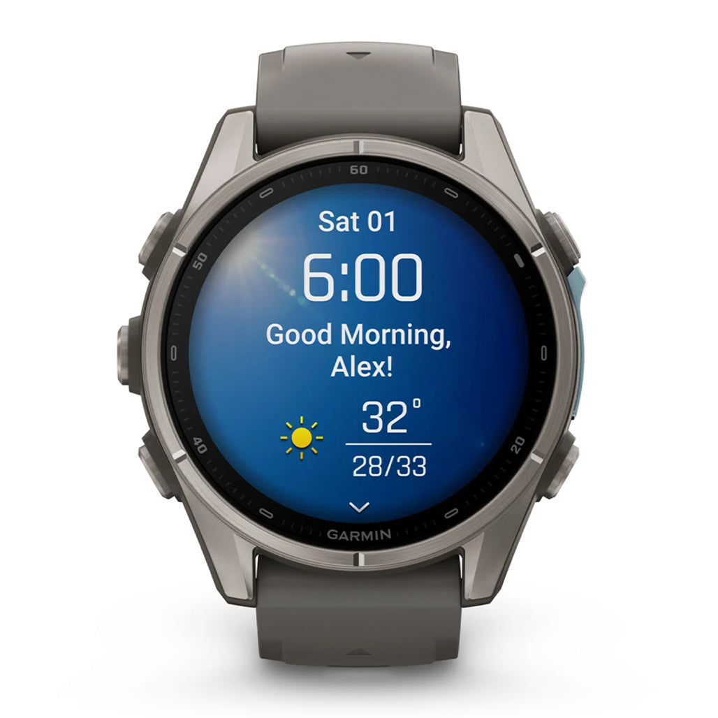 A Photo Of Garmin fēnix 9 - 43mm, AMOLED GPS Multisport Smartwatch