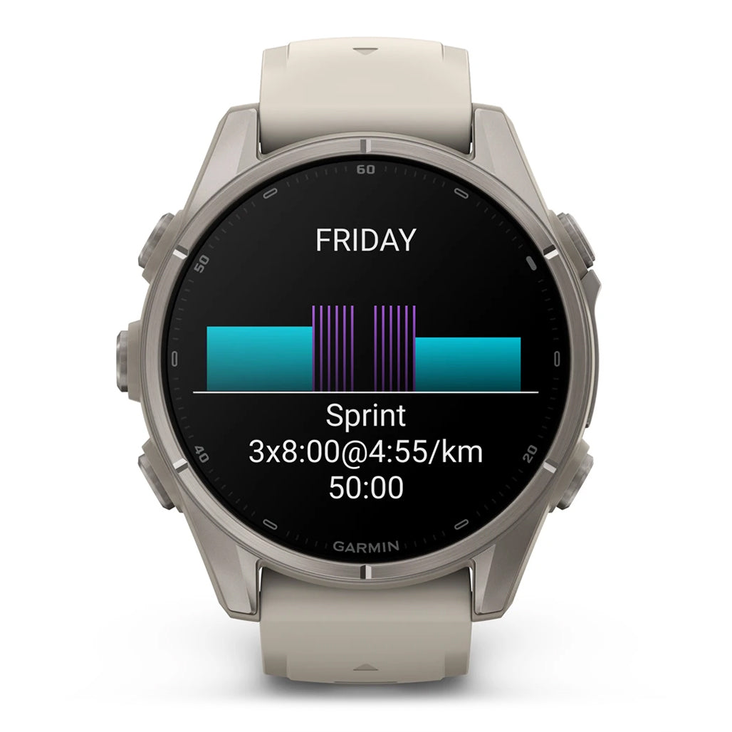 A Photo Of Garmin fēnix 9 - 43mm, AMOLED GPS Multisport Smartwatch