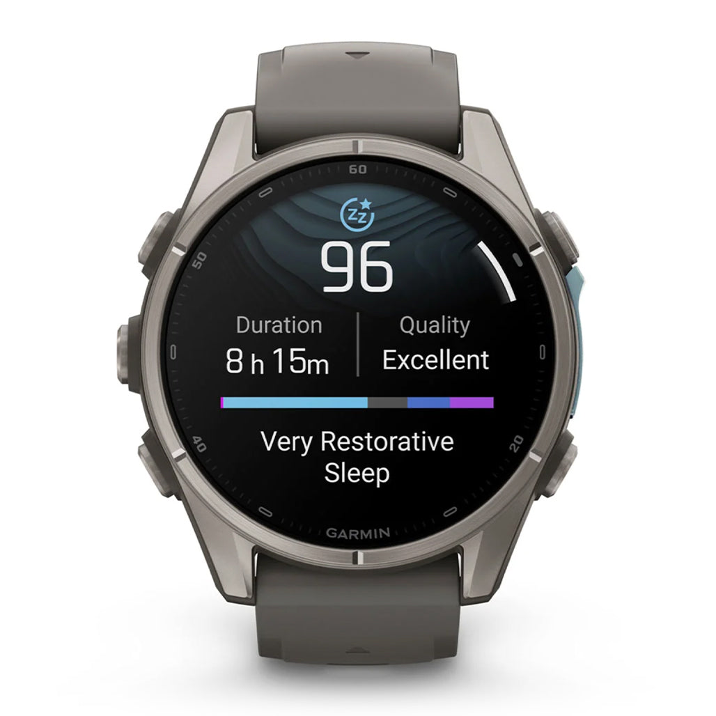 A Photo Of Garmin fēnix 9 - 43mm, AMOLED GPS Multisport Smartwatch