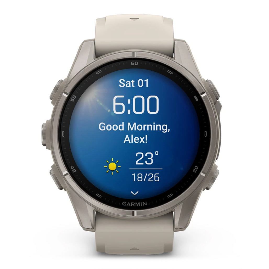 A Photo Of Garmin fēnix 9 - 43mm, AMOLED GPS Multisport Smartwatch