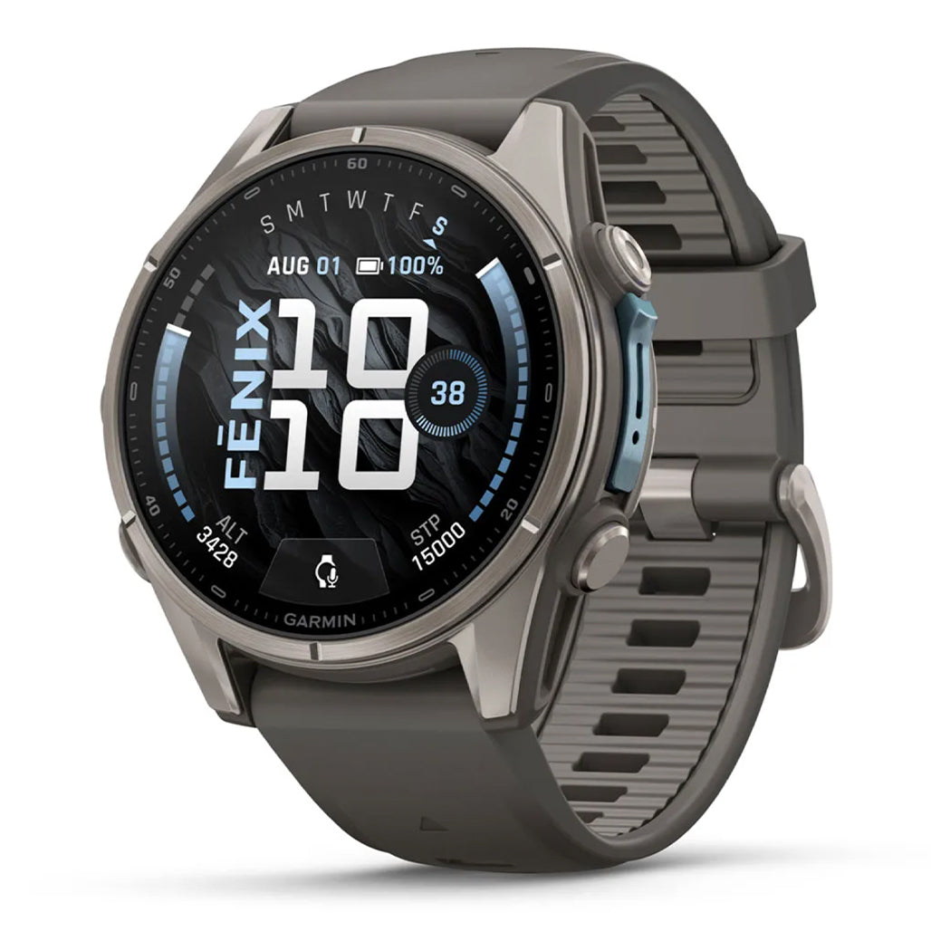 A Photo Of Garmin fēnix 9 - 43mm, AMOLED GPS Multisport Smartwatch