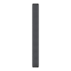 A Photo Of Garmin UltraFit Nylon Strap (26mm) - Grey | Comfortable, Durable, and Adjustable Design for Garmin Watches
