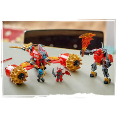 A Photo Of LEGO Kai's Mech Storm Rider - 333 Pieces - 71830