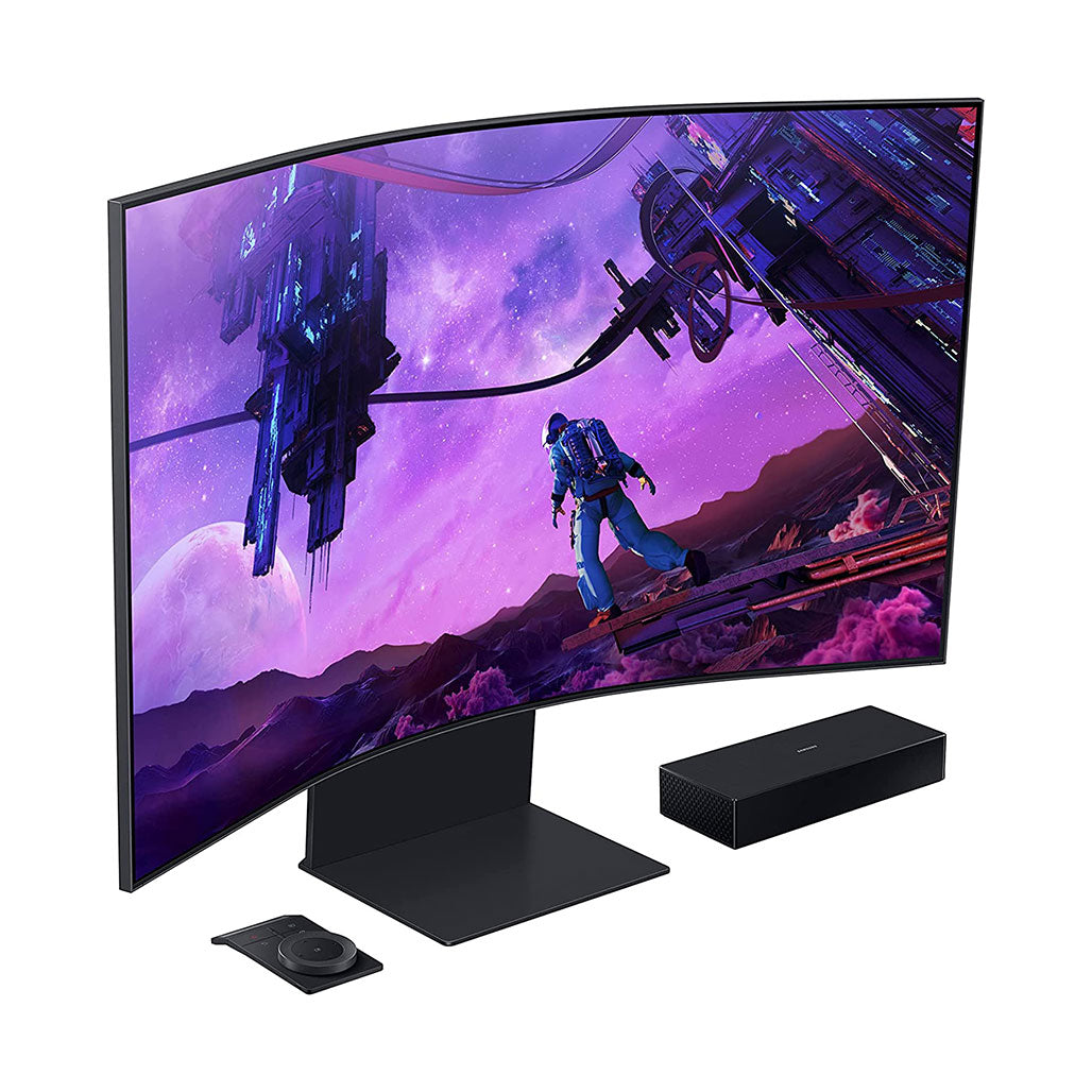 A Photo Of Samsung Odyssey Ark 55