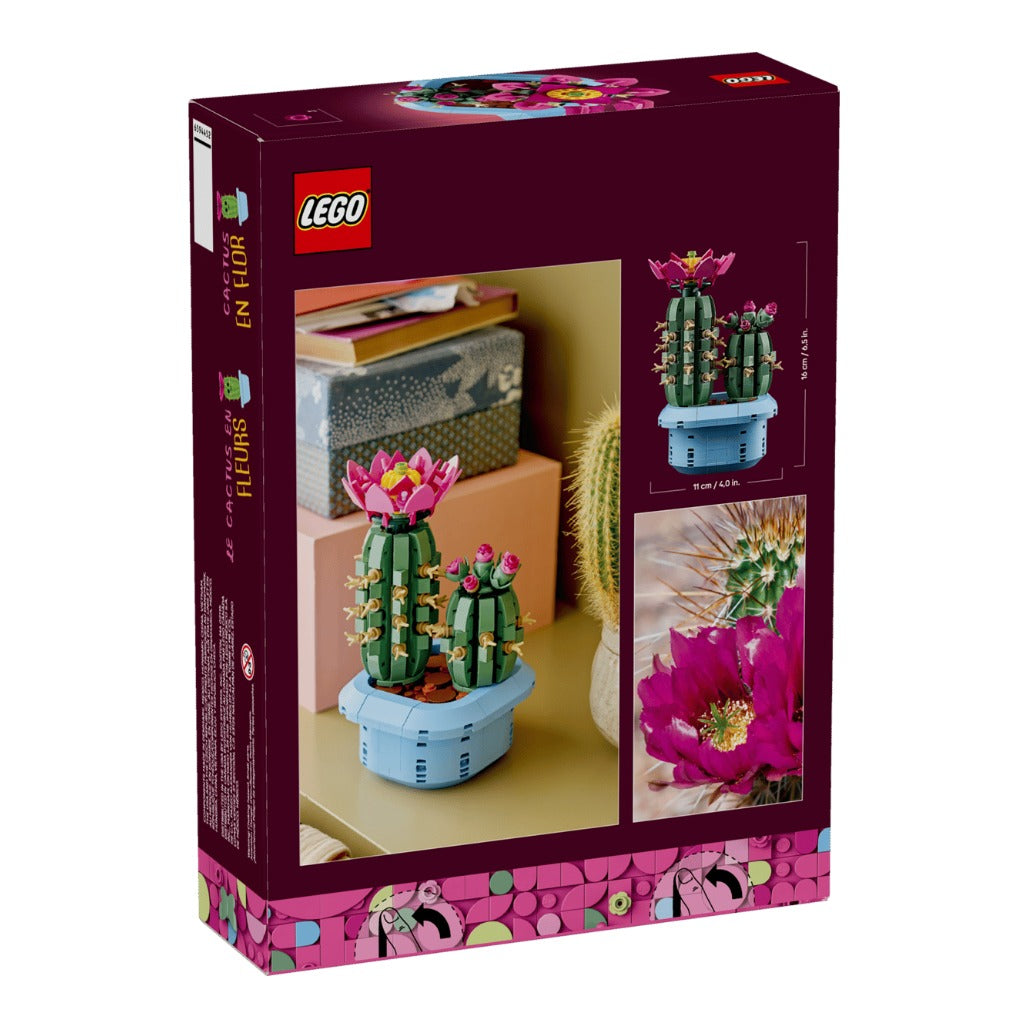 A Photo Of LEGO Botanicals Flowering Cactus 482 Pieces - 11509