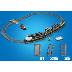 A Photo Of LEGO Police Train Heist - 1313 Pieces - 60508