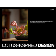 A Photo Of Nifeliz Lotus Building Set - 506 Pieces - NF10334