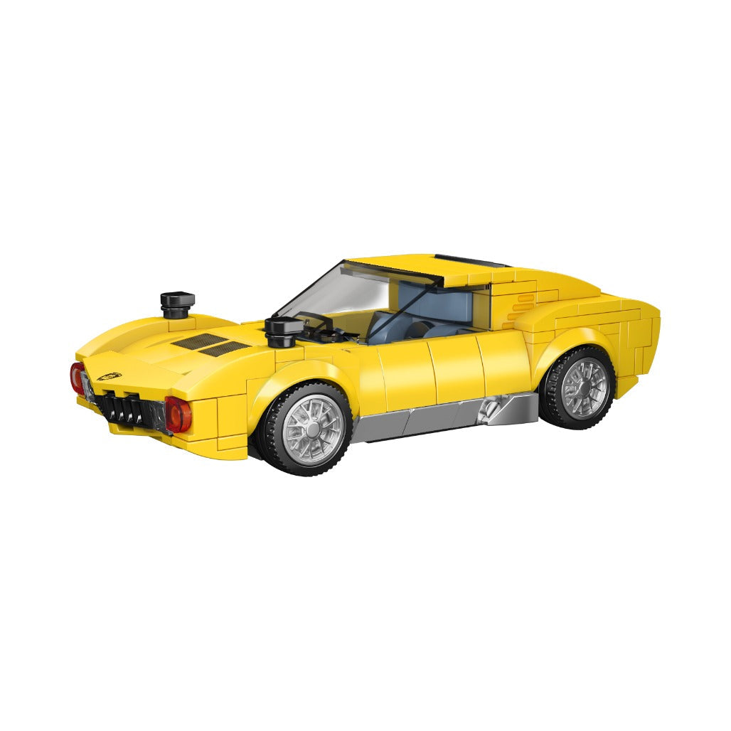 A Photo Of Mould King Italian Bull Miura Car Model Building Toy Set - 321 Pieces - 27039