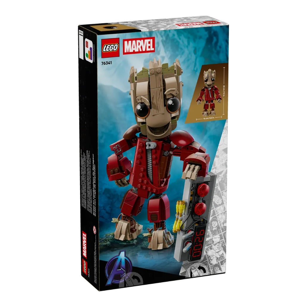 A Photo Of LEGO Marvel Ravager Jumpsuit Groot 604 Pieces - 76341