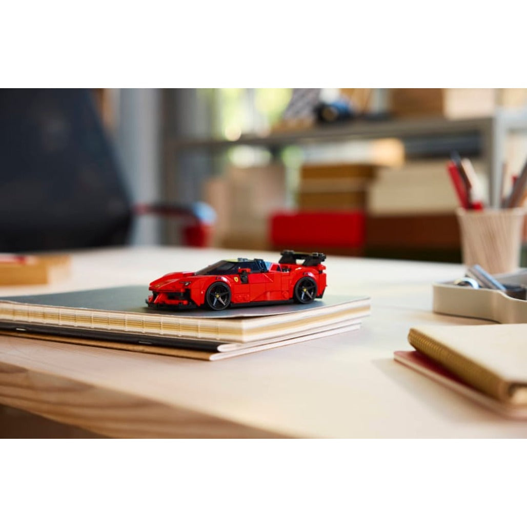 A Photo Of LEGO Ferrari SF90 XX Stradale Sports Car - 339 Pieces - 77254