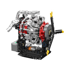 A Photo Of Mould King Motorized Radial Aviation Engine Building Toy Set - 1147 Pieces - 10211