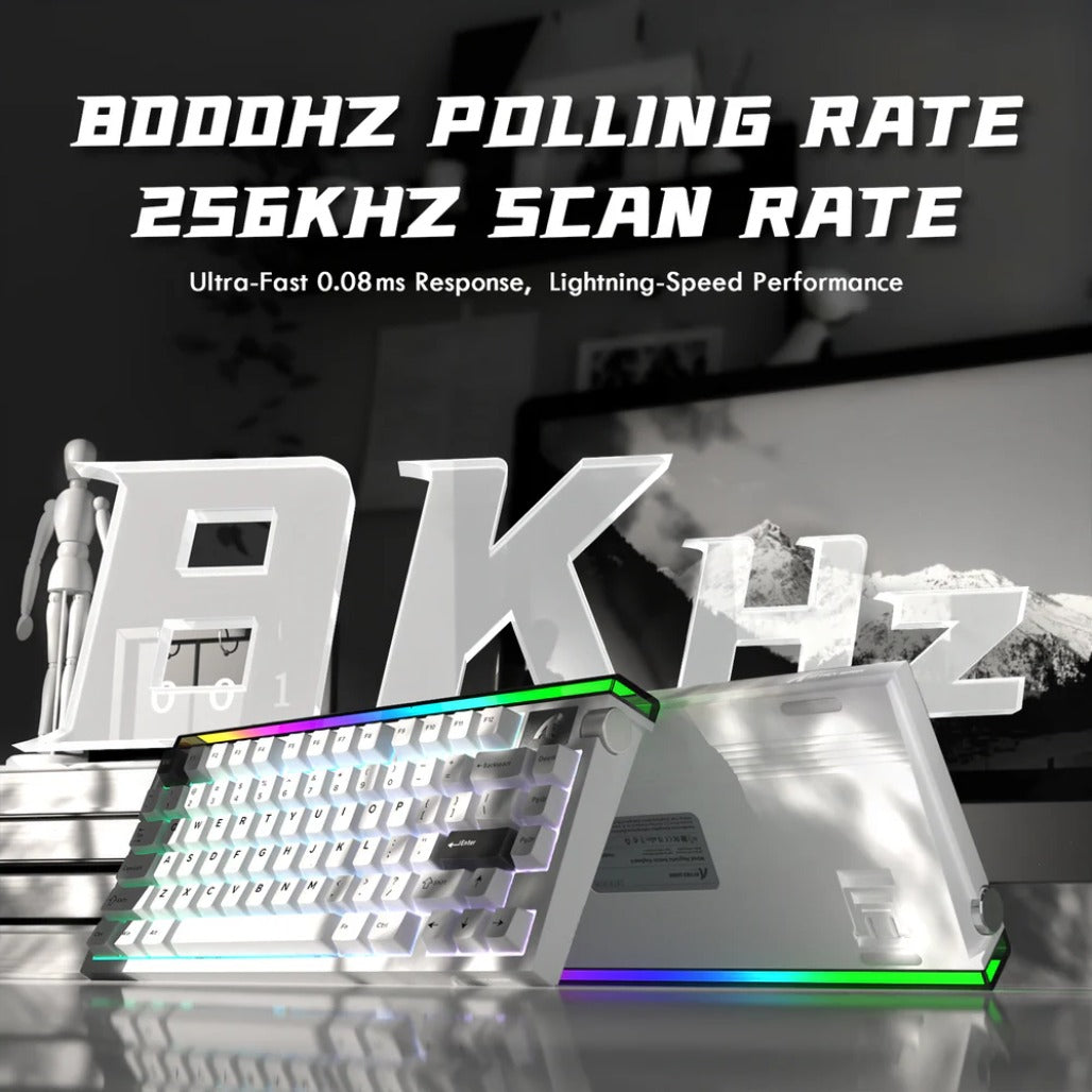 A Photo Of Attack Shark R85 HE - 75% Wired Mechanical Gaming Keyboard