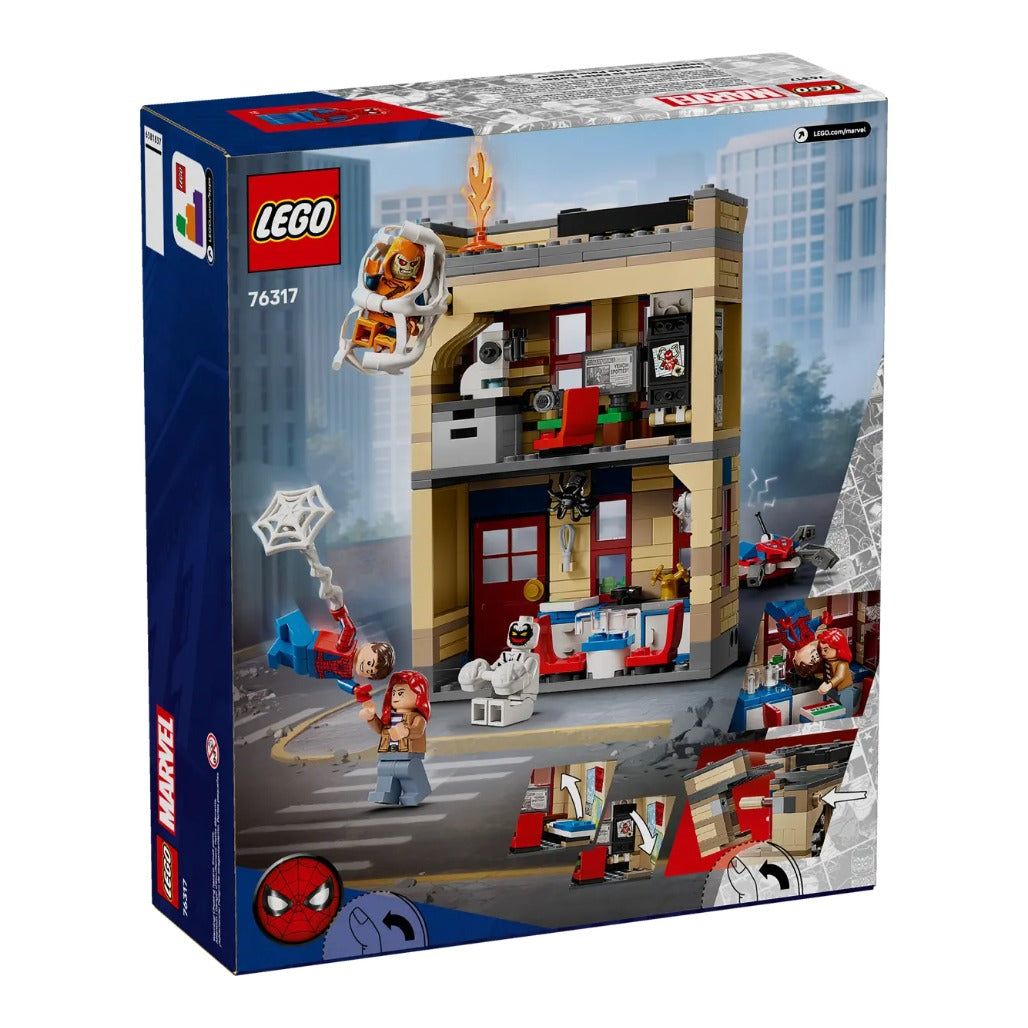 A Photo Of LEGO Marvel Peter Parker’s Apartment 394 Pieces - 76317