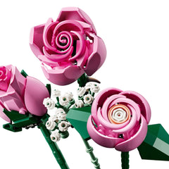 A Photo Of LEGO Bouquet of Pink Roses - 789 Pieces - 10374