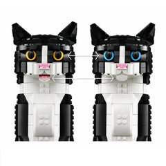 A Photo Of LEGO Ideas Tuxedo Cat 1710 Pieces - 21349