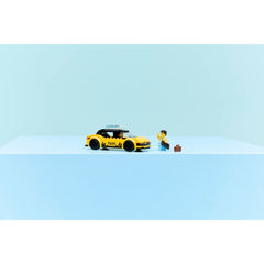 A Photo Of LEGO City Yellow Taxi 122 Pieces - 60487