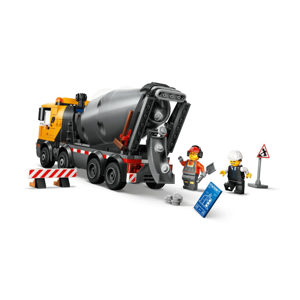 A Photo Of LEGO City Cement Mixer 371 Pieces - 60478