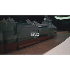 A Photo Of Nifeliz North Battleship Building Set - 1701 Pieces - NF10280A
