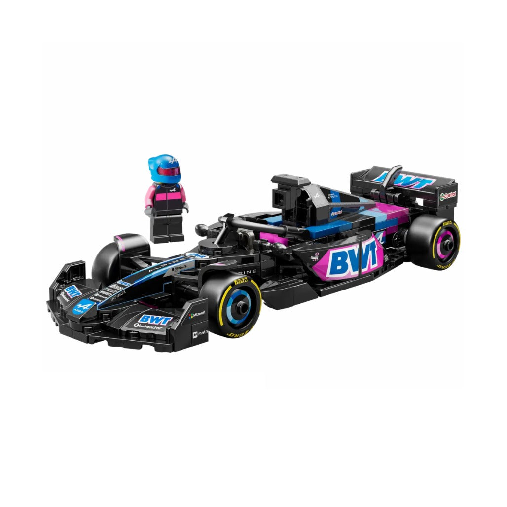 A Photo Of LEGO BWT Alpine F1® Team A524 Race Car 258 Pieces - 77248