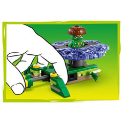 A Photo Of LEGO Nya vs. Mutation Monster Spinner - 49 Pieces - 71849