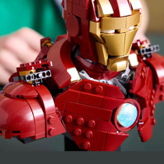 A Photo Of LEGO Marvel Iron Man MK4 Bust 436 Pieces - 76327