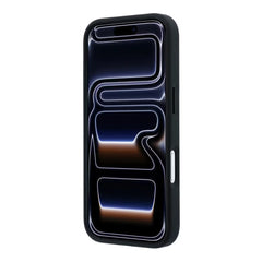 A Photo Of BMW iPhone 18 Pro/18 Pro Max MagSafe Blue PU Textured Tire Track Hard Cover with Metal Logos