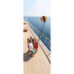 A Photo Of Green Lion Selfie Stick ELEVATE PRO GNELESTK3MBK - 3M Telescopic, Black