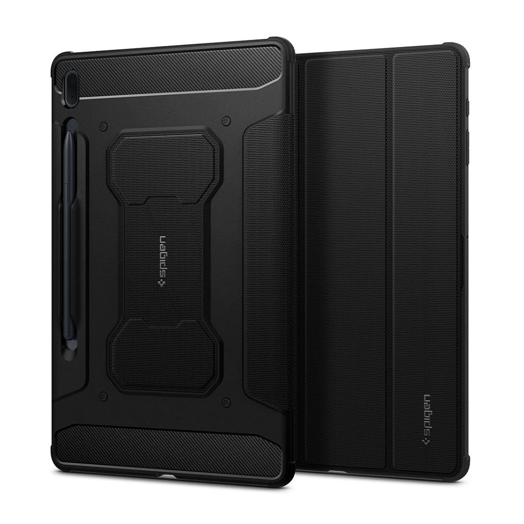 A Photo Of Spigen Galaxy Tab S7 FE 5G Case Rugged Armor Pro