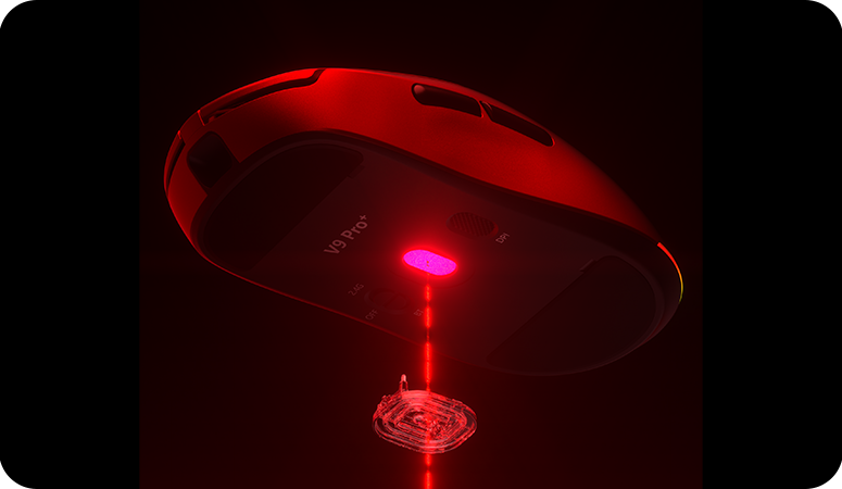 A Photo Of AULA V9 Esports Tri-Mode Wireless Gaming Mouse