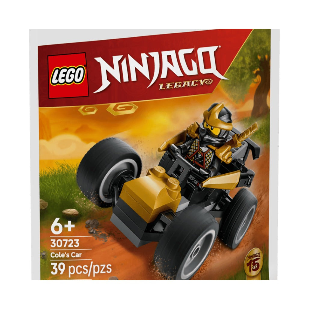 A Photo Of LEGO Ninja Cole's Car - 39 Pieces  - 30723
