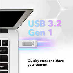 A Photo Of Lexar® JumpDrive® V100 USB 3.2 Gen 1 Flash Drive - 128GB