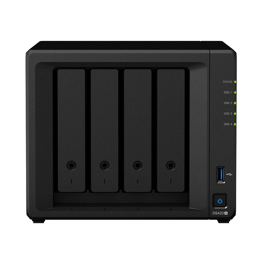 A Photo Of Synology DiskStation DS420+ 4-Bay NAS – Efficient Data Management, High-Speed Performance, and Scalable Storage