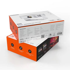 A Photo Of Porodo Raya Smart Android Projector, 45