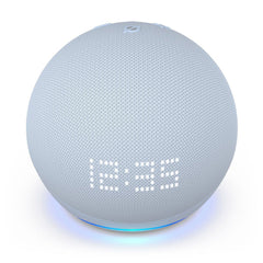A Photo Of Amazon Echo Dot with Clock (5th Gen, 2022 Release) - Smart Speaker with Alex