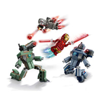 LEGO Marvel Iron Man & War Machine vs. Hammer Drones 204 Pieces - 76320