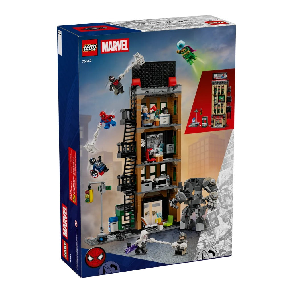 A Photo Of LEGO Marvel Spider-Man vs. Mysterio: The Daily Bugle 781 Pieces - 76342