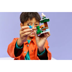 A Photo Of LEGO Steve's Taiga Adventure - 79 Pieces - 21583