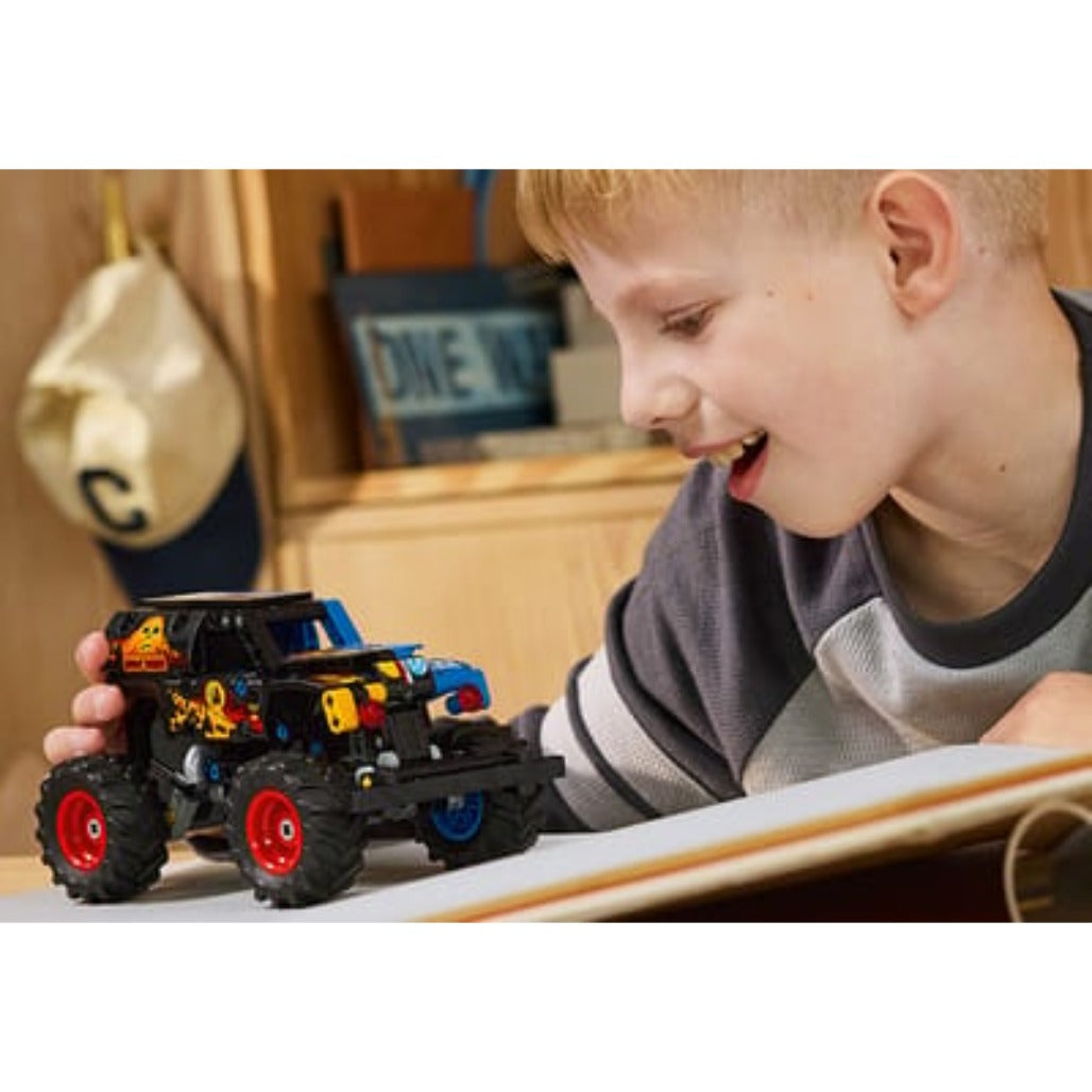 A Photo Of LEGO Monster Jam™ Grave Digger™ Fire and Ice - 263 Pieces - 42219