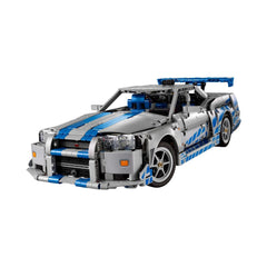 A Photo Of LEGO Technic 2 Fast 2 Furious Nissan Skyline GT-R (R34) Car 1410 Pieces - 42210