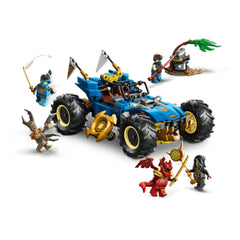 A Photo Of LEGO Jay's Transforming Car - 387 Pieces - 71856