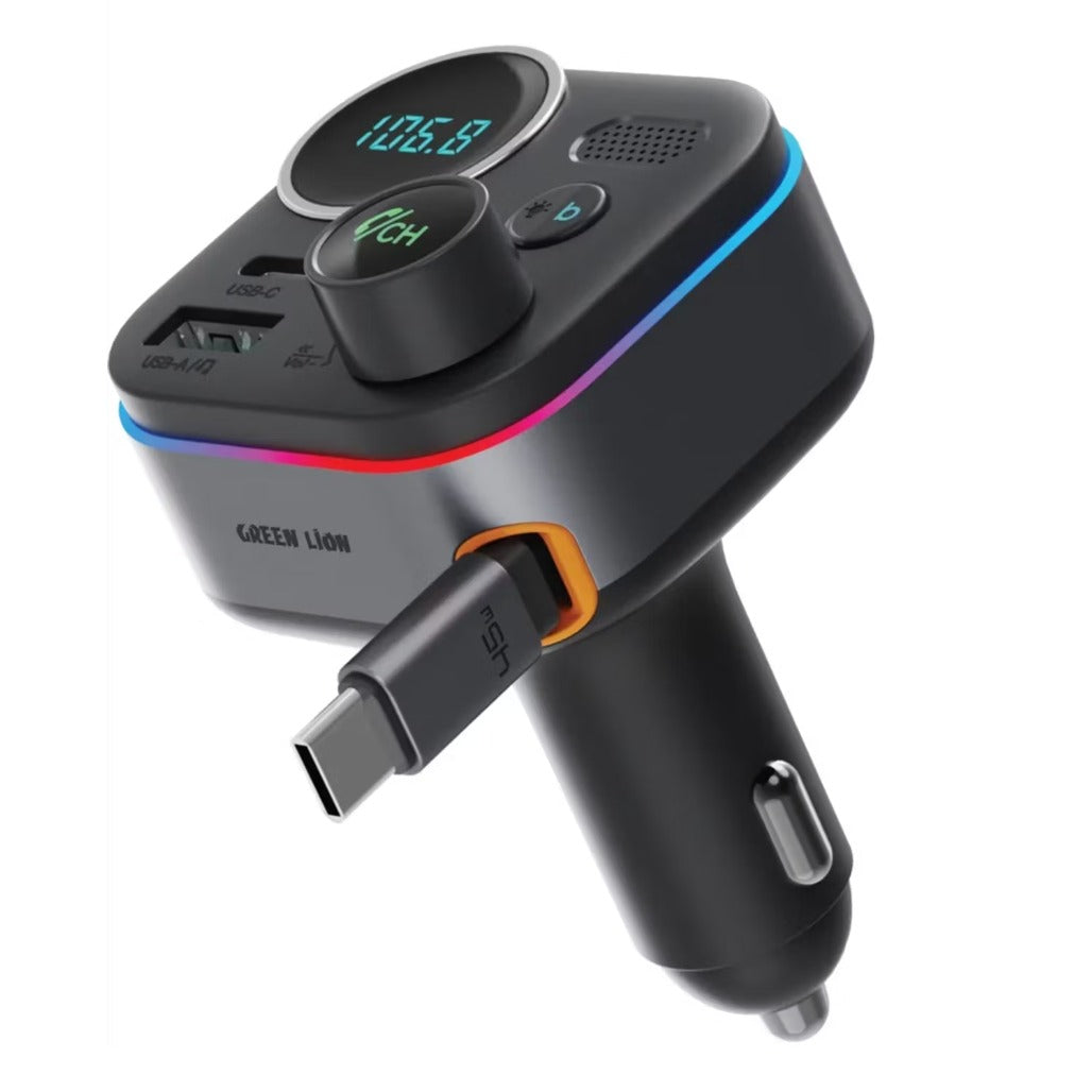 A Photo Of Green Lion FM Transmitter GFM-2 - 72W, Black