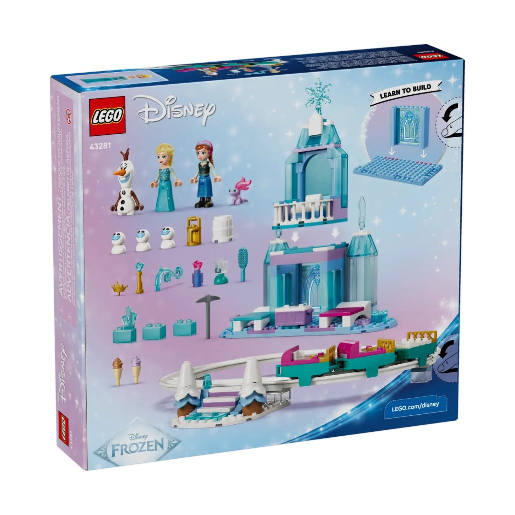 A Photo Of LEGO Disney Elsa's Ice Castle & Snow Ride Adventure 216 Pieces - 43281