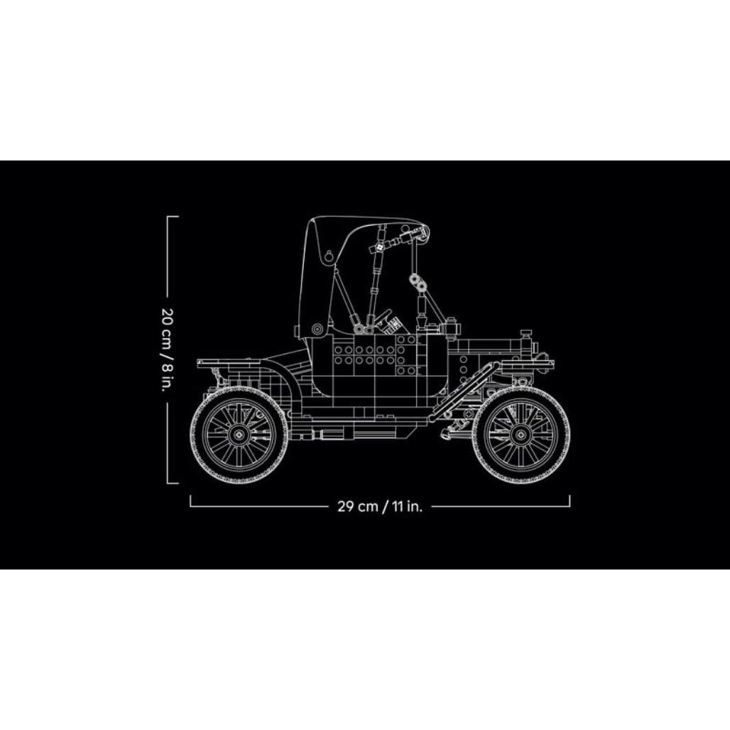 A Photo Of LEGO Ford Model T - 1060 Pieces - 11376