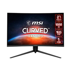 A Photo Of MSI Optix 27 inch G271C LED Curved FHD FreeSync Monitor with Height, Tilt, Swivel (DisplayPort, HDMI)