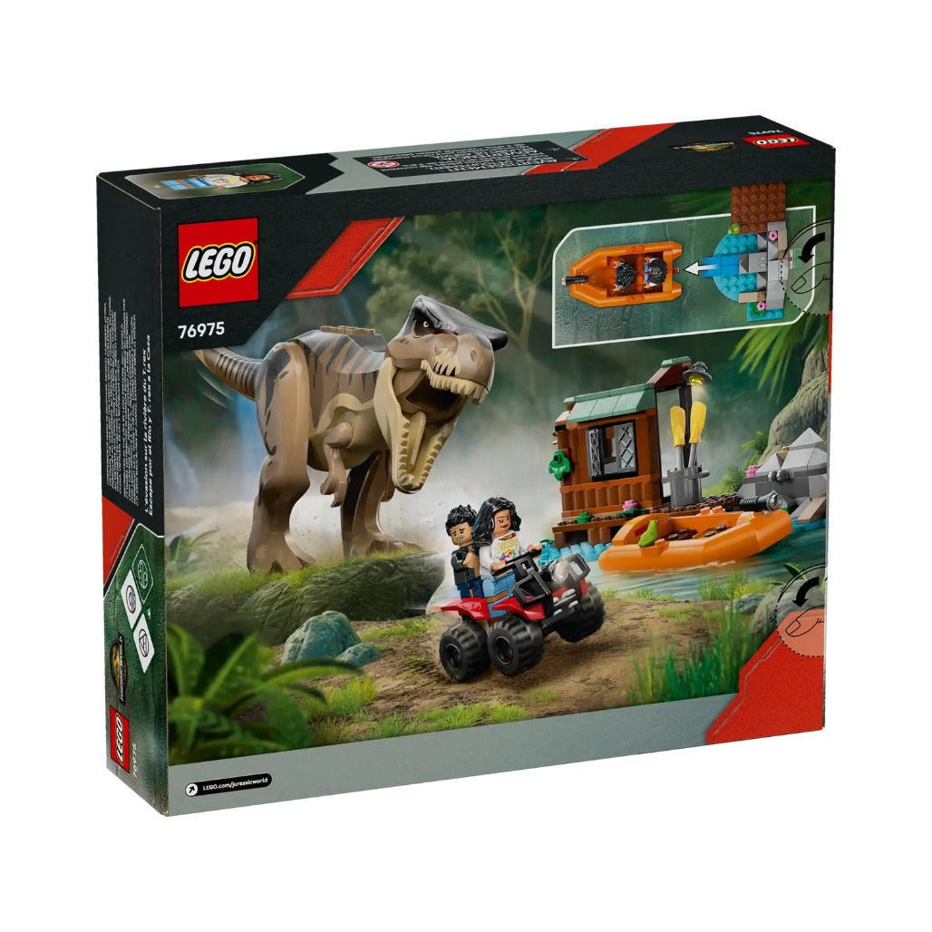 A Photo Of LEGO Jurassic World T. rex River Escape 199 Pieces - 76975