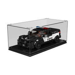 A Photo Of Mould King Dodge Challenger Police Car Building Toy Set - 443 Pieces - 27098