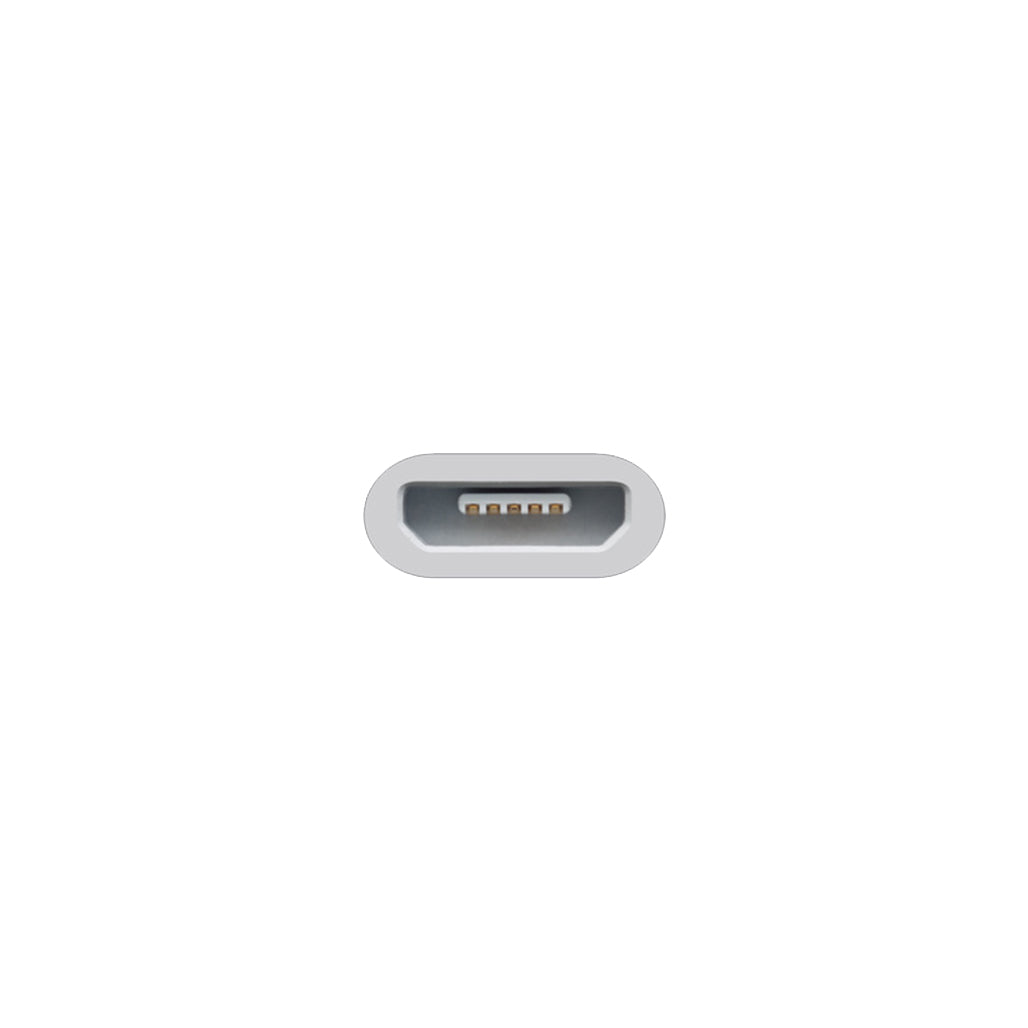 A Photo Of Lightning to Micro USB Adapter