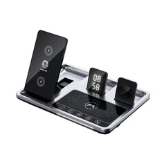 A Photo Of Green Lion 4 in 1 Wireless Charging Station 15W – Black