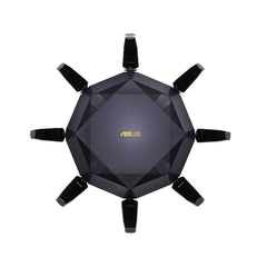 A Photo Of ASUS RT-AX89X 12-Stream AX6000 Dual-Band WiFi 6 Router – AiProtection Pro, Game Boost, 10Gbps Ports